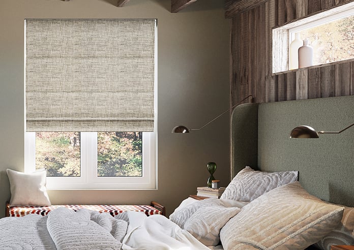 Friar, Natural - Motorised Roman Blind - Image 3